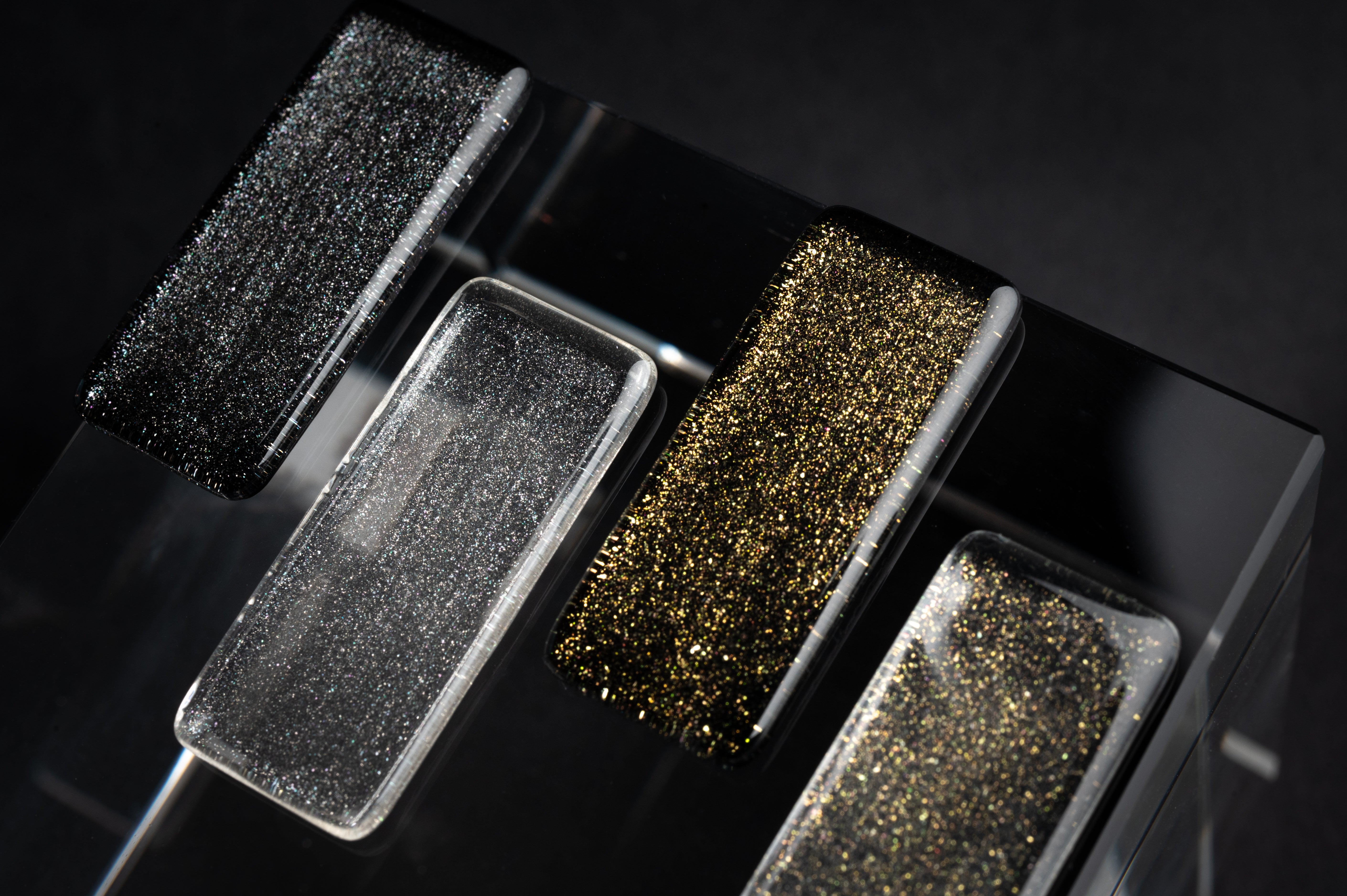 Glitter Top Silver