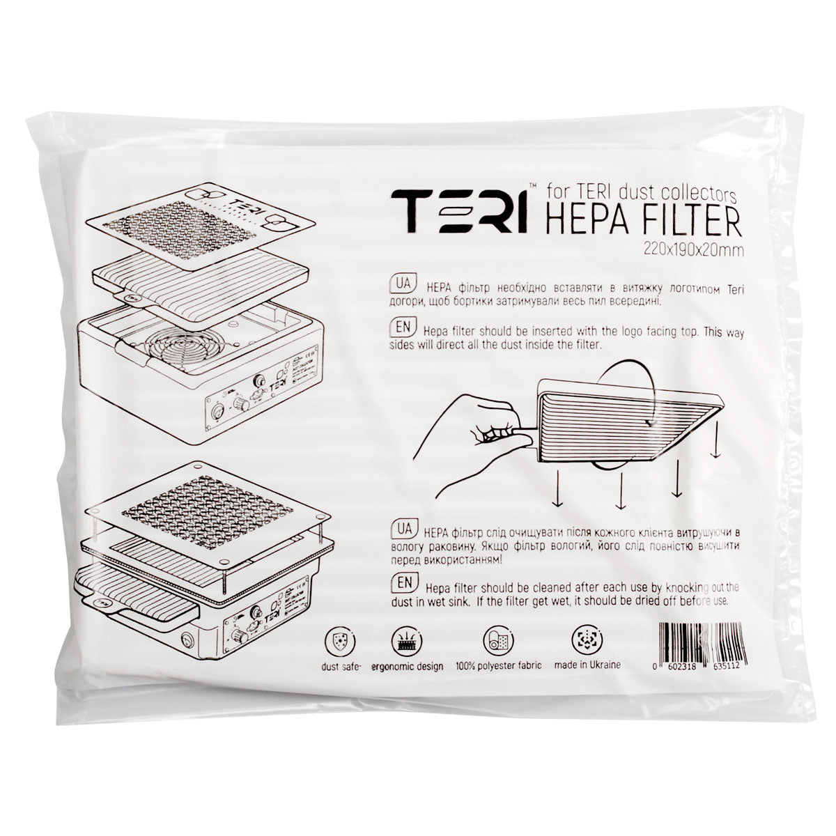 Teri HEPA filter universal (all TERI models)