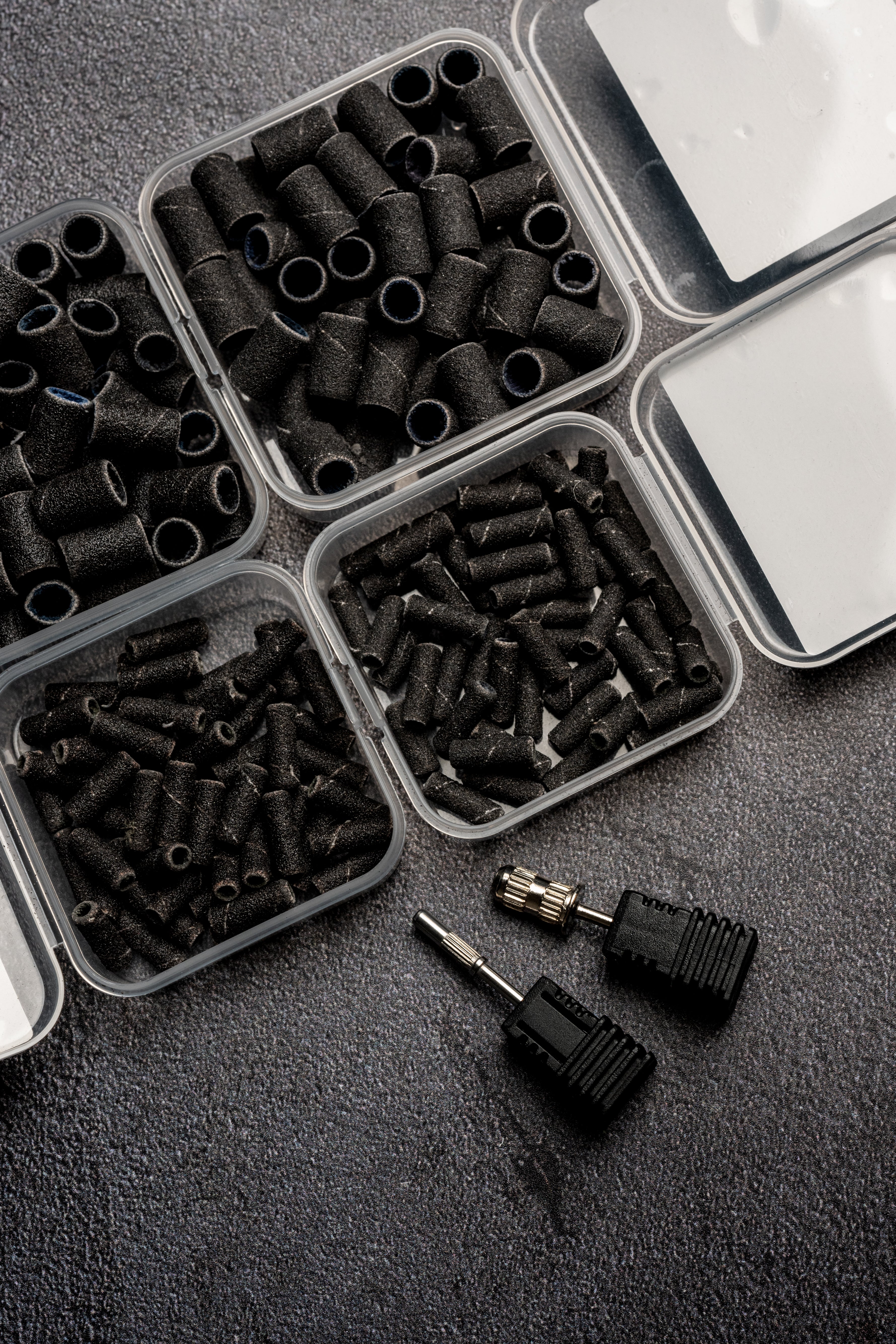 Sanding bits + bands bundle (6 pieces)