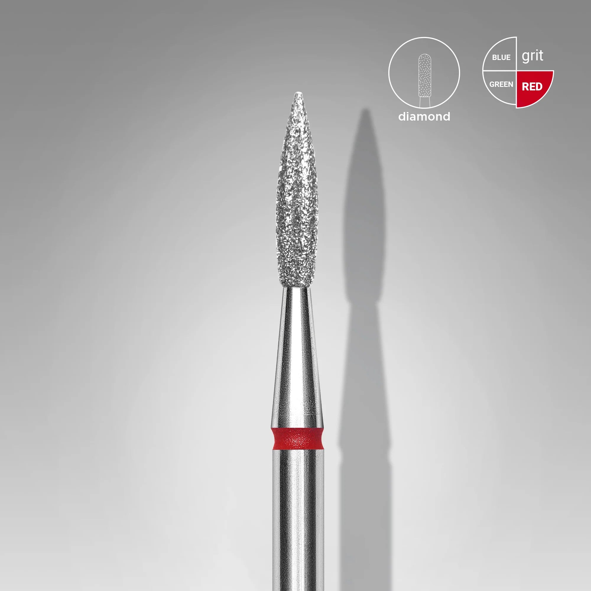 Diamond bit red flame 2.3/8mm FA11R023/8