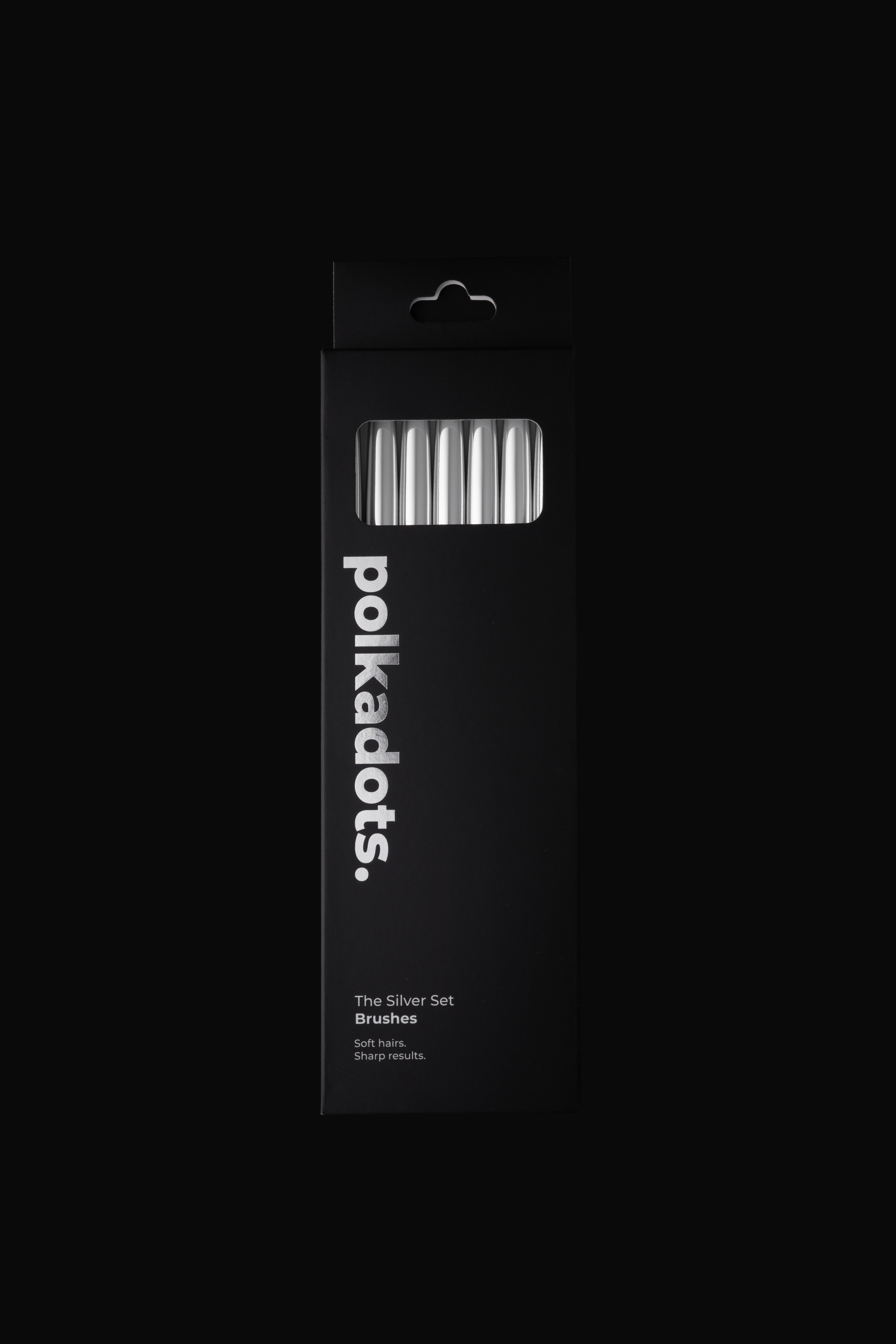 The Silver Set (7 brushes)