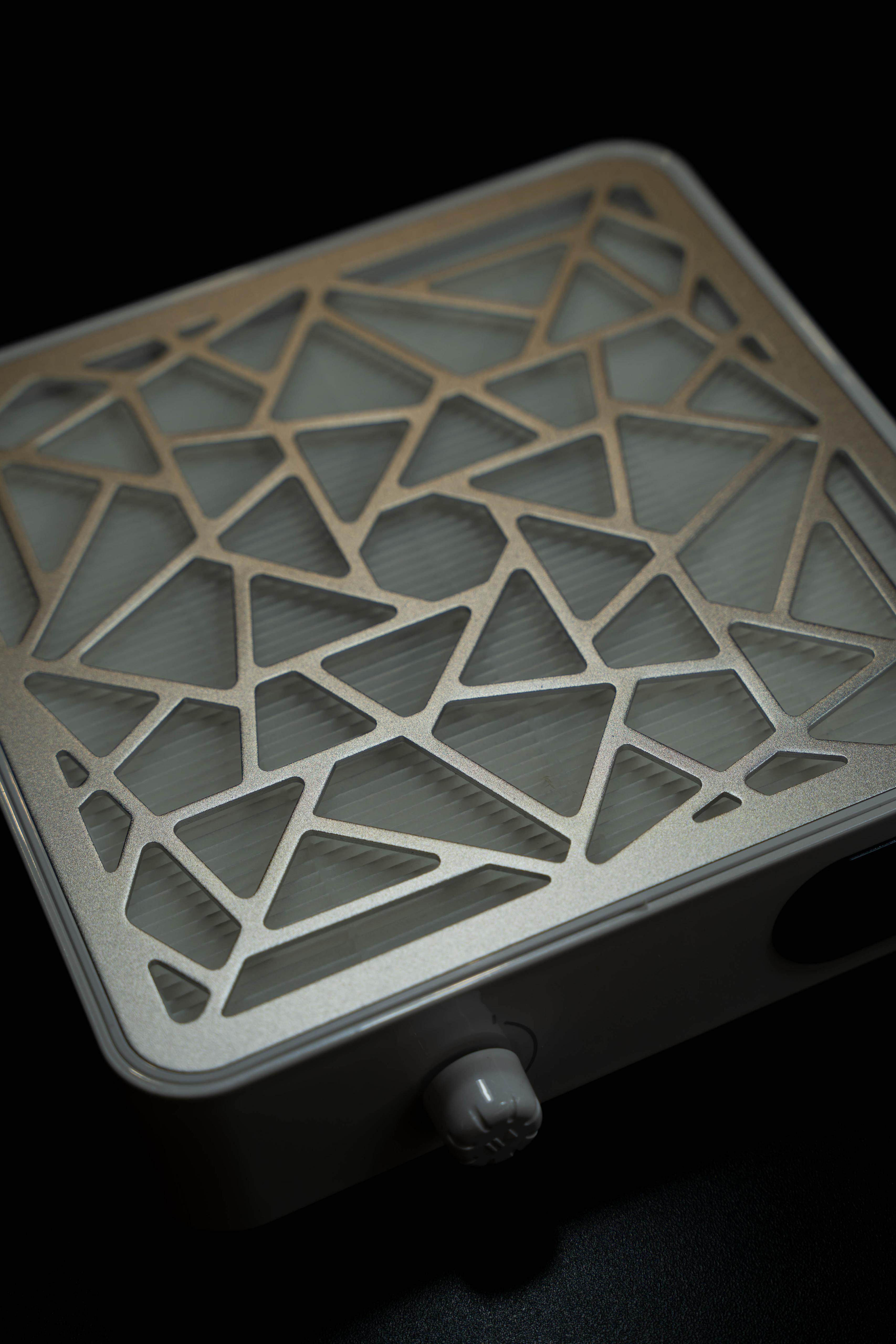 Portable nail dust collector