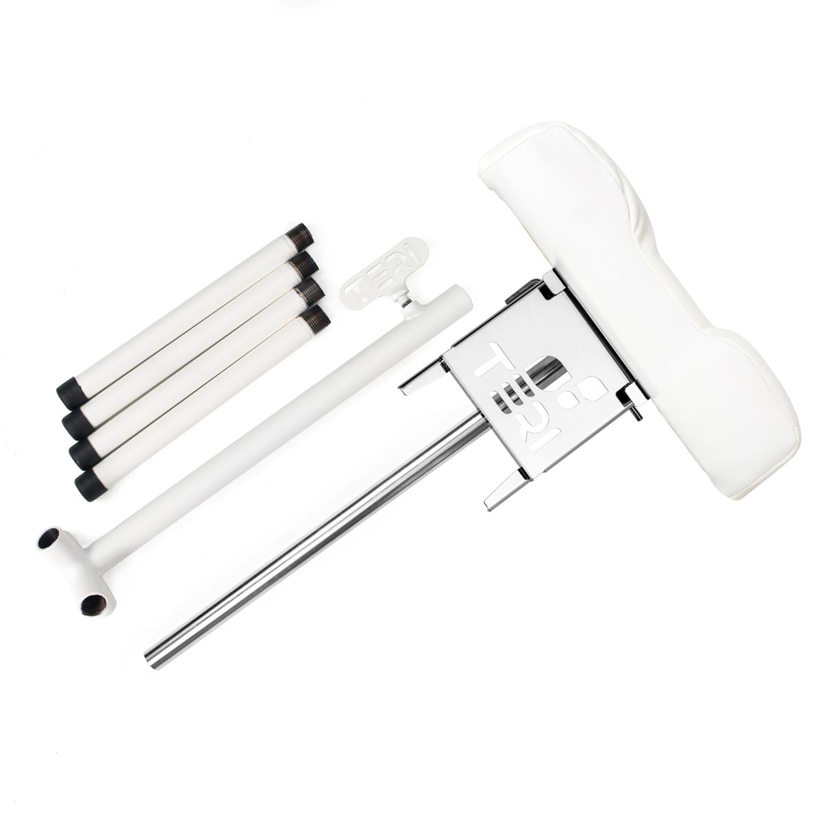 Teri voetsteun met wit kussen (voor Teri dust collector)