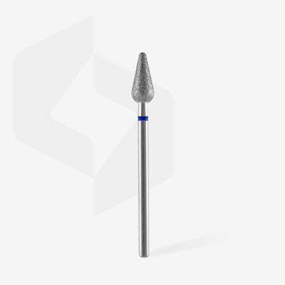Diamond bit blue rounded pear 5/12mm FA101B050/12