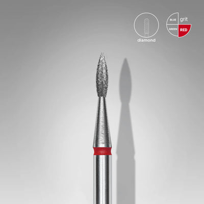 Diamond bit red flame 1.8/8mm FA11R018/8