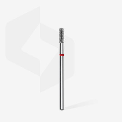 Diamond bit red rounded cylinder 2.5/5mm FA30R023/6.5