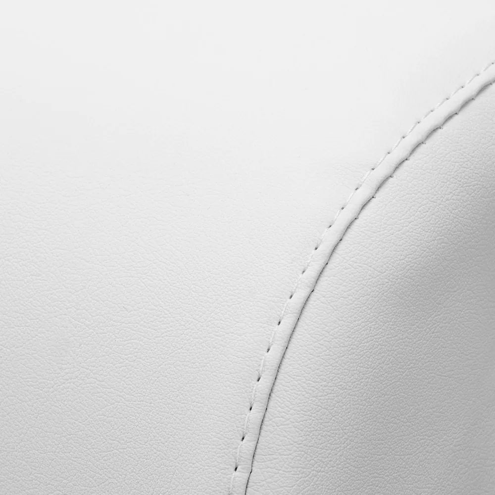 Ergonomic stool white