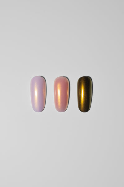 Magic glazed gold chrome