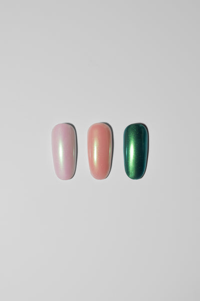 Magic glazed green chrome