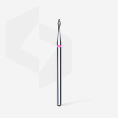 Diamond bit red pointed bud 2.5/4.5mm FA60R025/4.5